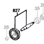 Couronne d´angle réf. 2 606 333 900 BOSCH